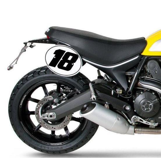 ドゥカティ スクランブラー 800 Ducati Scrambler フェンダーレス ブラック バラクーダの画像