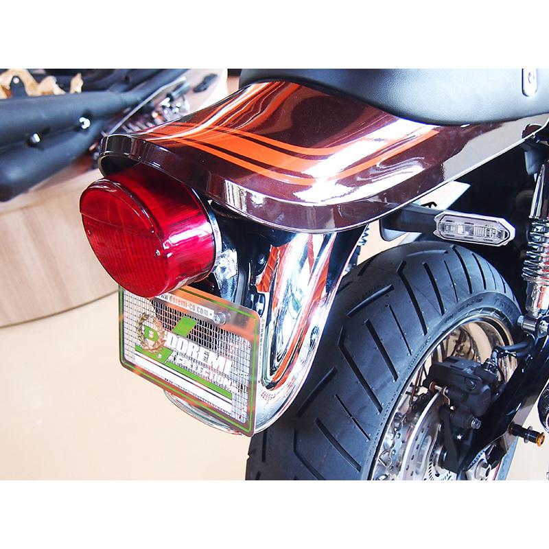 カワサキ Z900RS/CAFE Z1タイプ STD鉄メッキリアフェンダー カワサキ Z900RS/CAFE Z1タイプ STD鉄メッキリアフェンダー