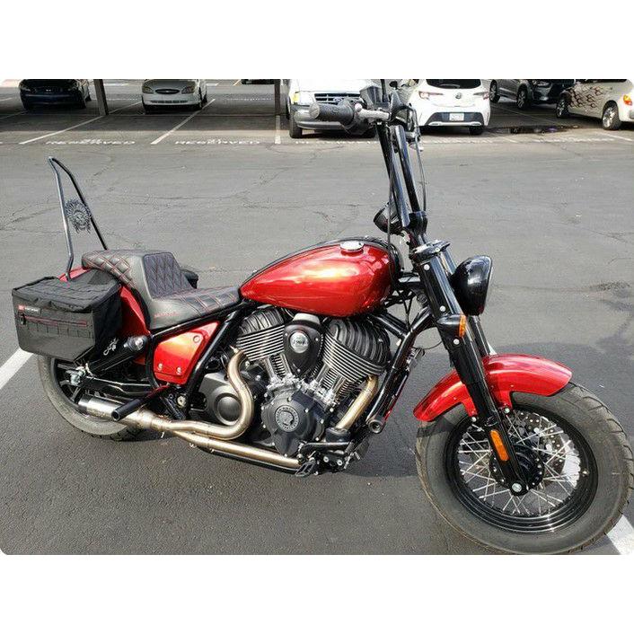 Indian Chief 用スリップオンマフラー Dean Speedバッフル付 Indian Chief 用スリップオンマフラー Dean Speedバッフル付