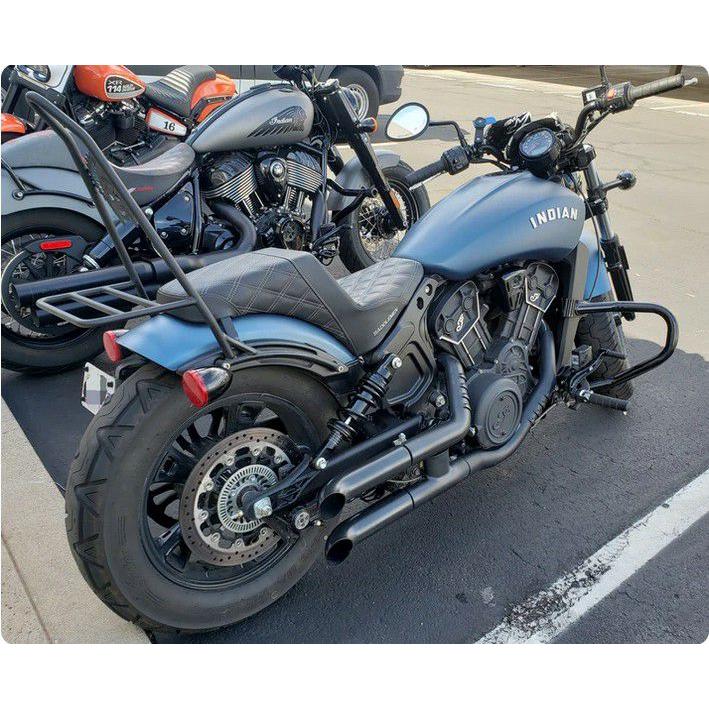 インディアン スカウトシリーズ マフラーチップ ブラック Dean Speed
