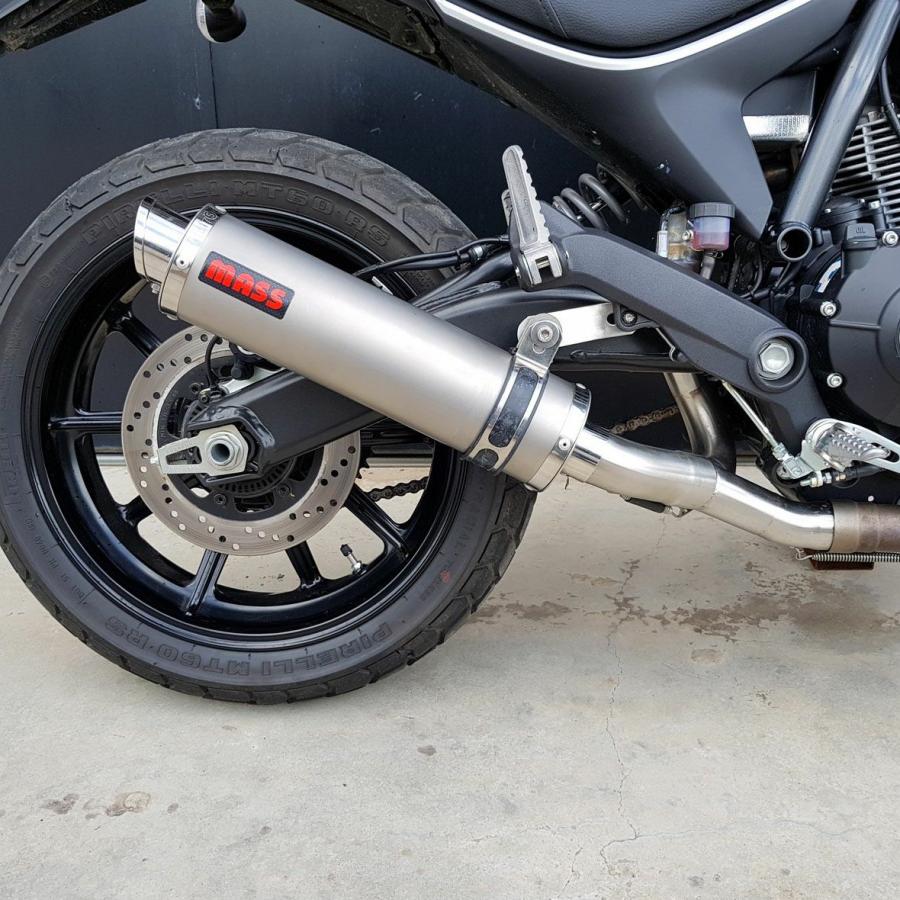 ドゥカティ スクランブラー400 Sixty2 GP1 ステンレス スリップオン