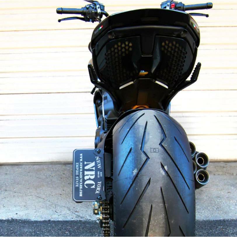 DUCATI ディアベル V4 23- サイドマウントライセンスプレートキット  ニューレイジサイクルズ_1