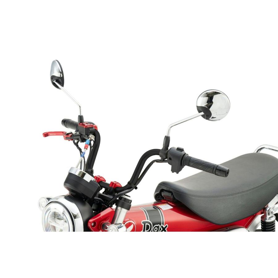 Gcraft ブラックアルマイト 特注品クルクルハンドル DAX125