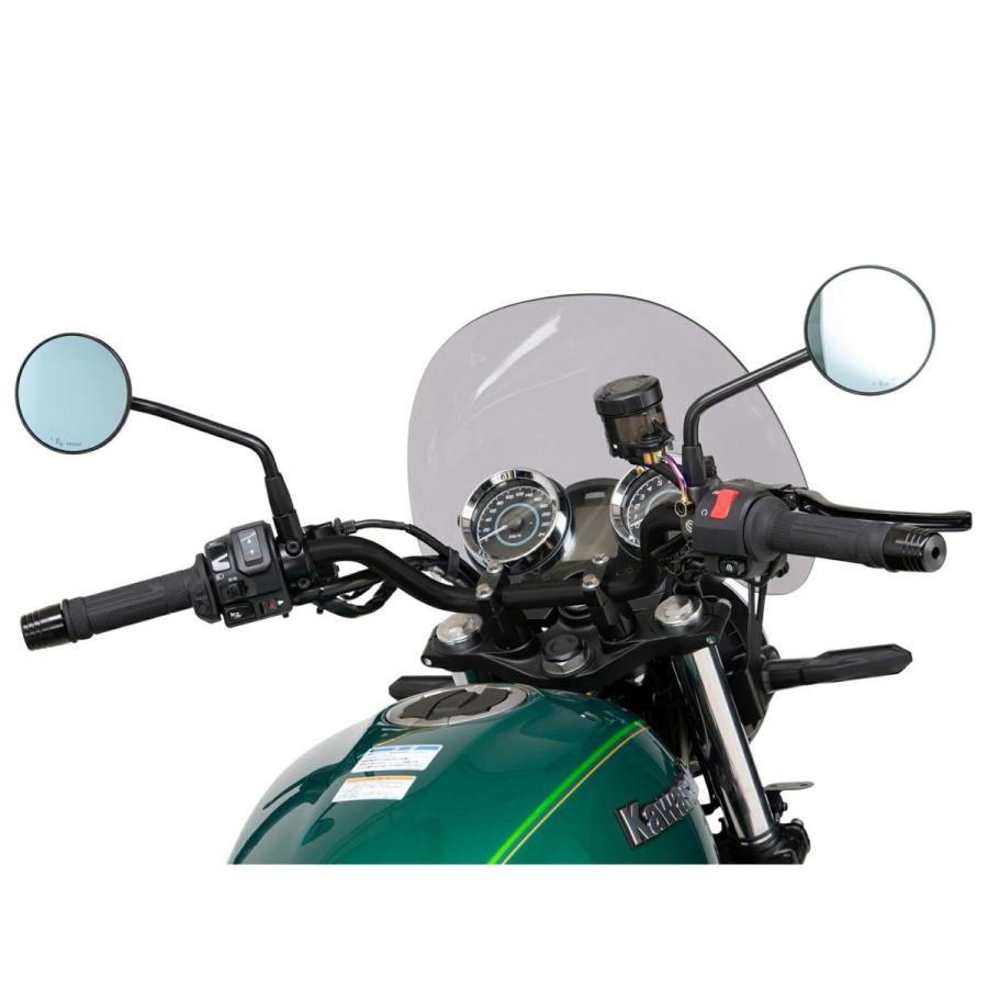 カワサキ Z650RS イージーフィットバー (ブラック) EFFEX : モトパーツ