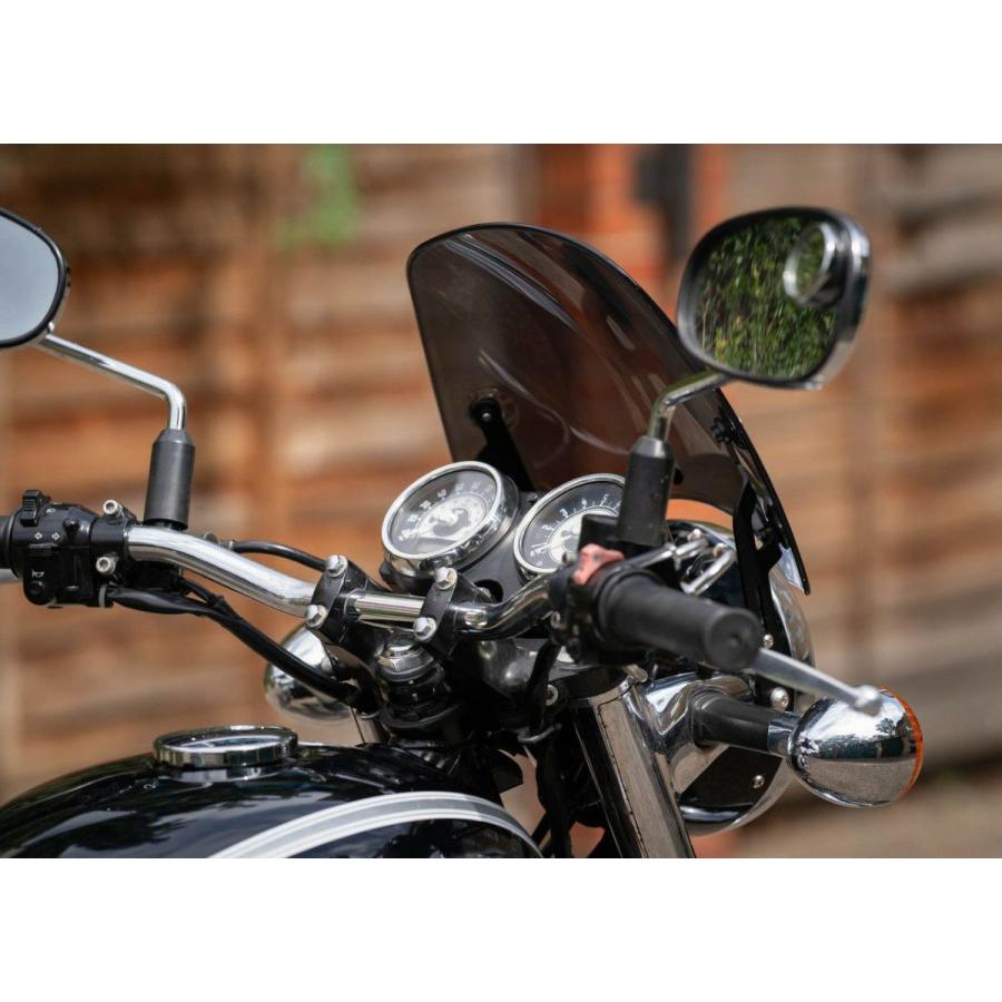 W650/W800 〜2018 スクリーン クラシックS3  ダークスモーク DART FLYSCREENの画像