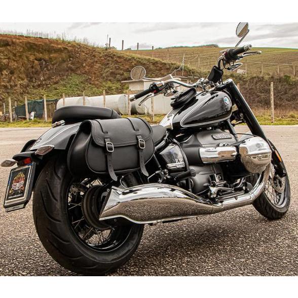 エンズクォイオ(Endscuoio) Hamburg レザー サイドバッグ 右側 BMW R18 