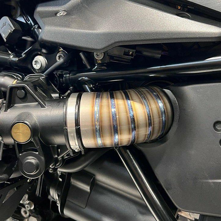 RnineT インテークカバー BMW RnineT 14- エアインテークカバー リング DKdesign EXRIDER