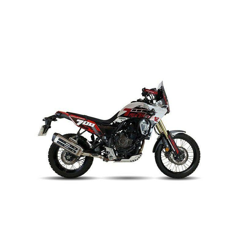 テネレ700 (19-26) イクシル MEGA XTREM TRAIL スリップオンマフラー E