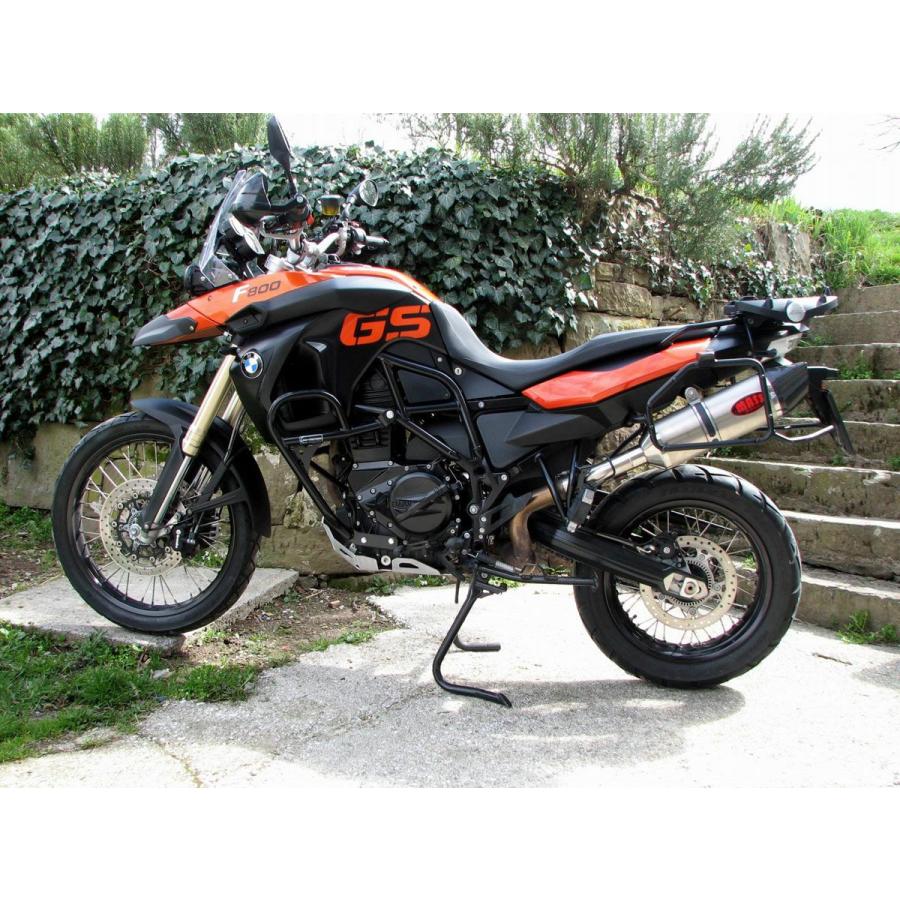 BMW F800GS オーバルチタン スリップオンマフラー カーボンチップ(レーシング) MASS Exhaust : モトパーツ バイク ...