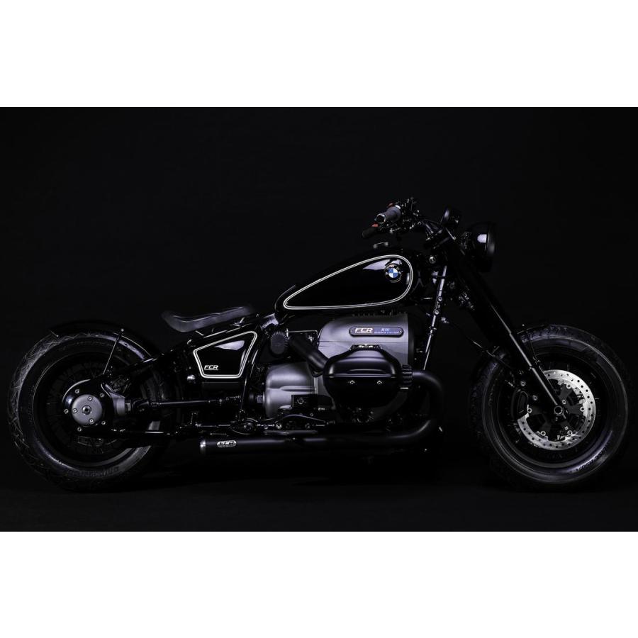 BMW R18 フルエキゾーストマフラー ブラック FCRオリジナル
