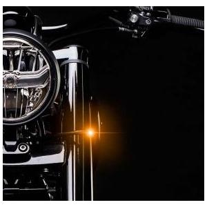  R18 フロントウインカーとフロントフォークトップ BMW R18 フロントウインカー ブラック FCRオリジナル : モトパーツ