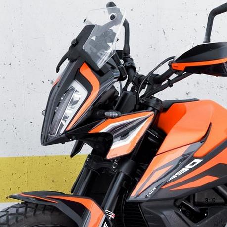 KTM390アドベンチャーフロントサイドカウル？ KTM 390アドベンチャー フロントサイドカウル ブラック C-RACER