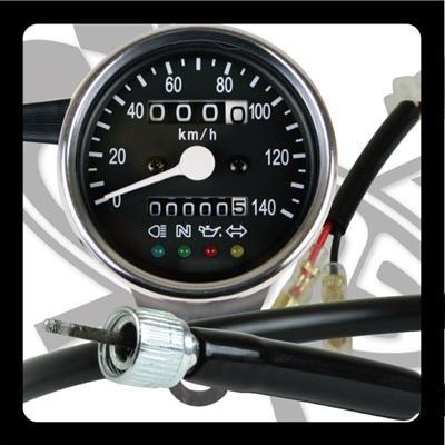 グッズ(GOODS) サイドマウントメーターキット　φ60インジゲーターランプ付き　SR400/500(01-02)