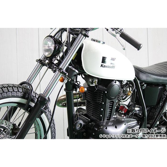 グッズ(GOODS) サイドマウントメーターキット　φ60　インジケーターランプ付き　250TR_2