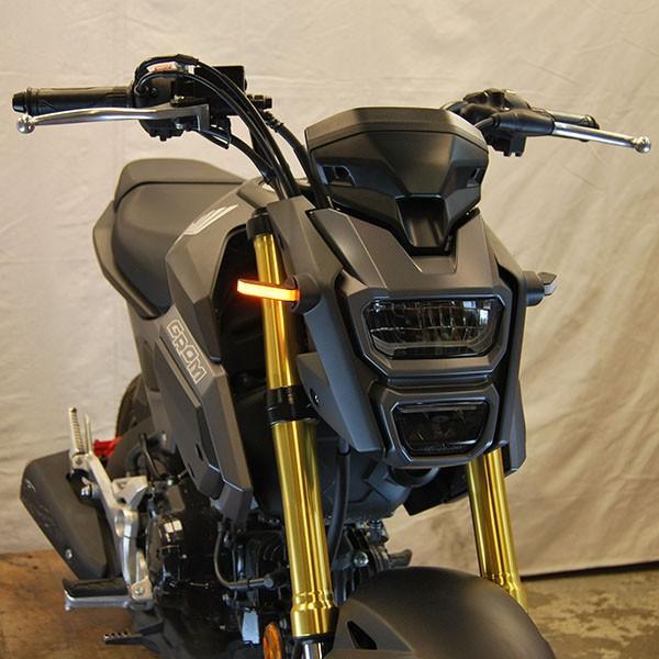 NewRageCycles LEDフロントウィンカー GROM : モトパーツ バイク
