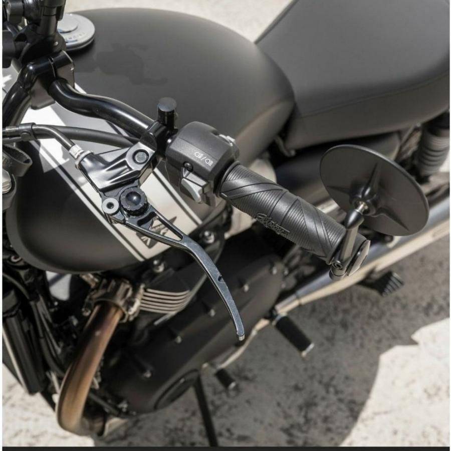 トライアンフ スクランブラー900パッド付きハンドルバーブレース