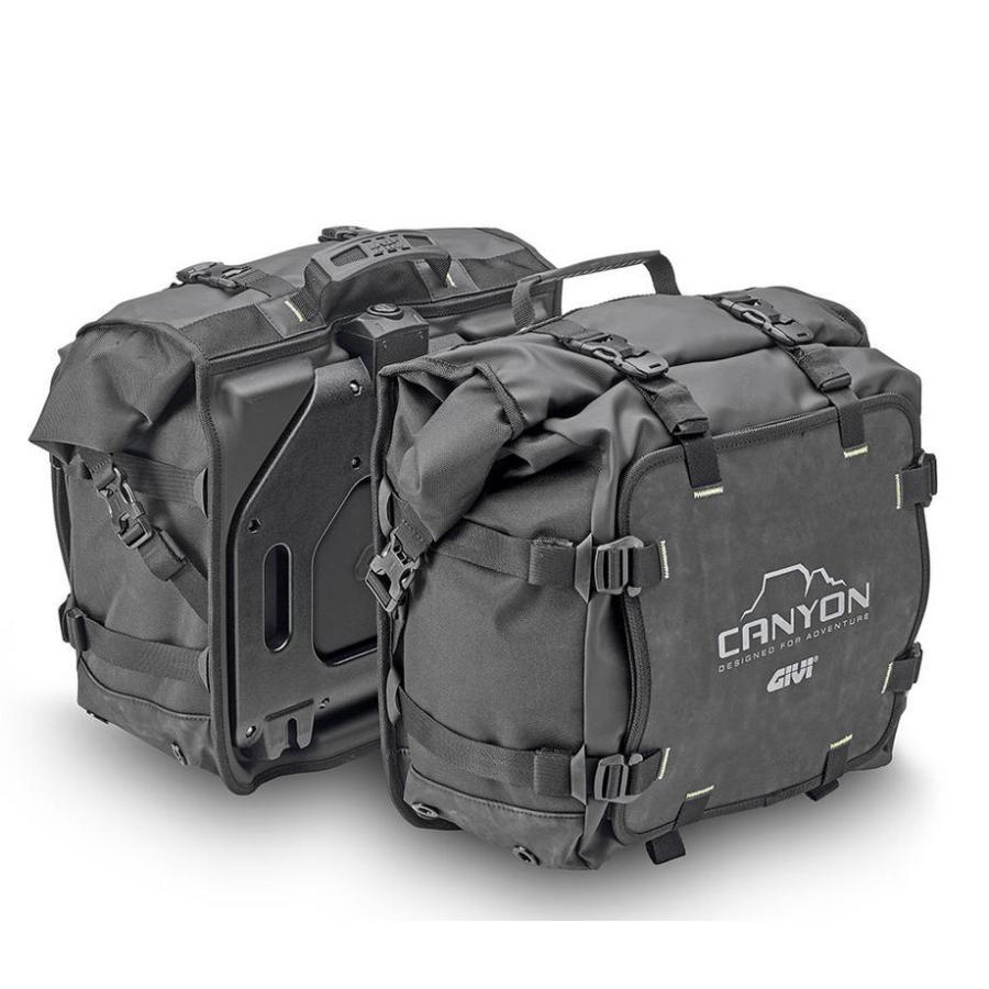 ジビ (GIVI) MONOKEY 防水サイドバッグ 左右セット 片側25L  