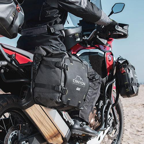 ジビ (GIVI) MONOKEY 防水サイドバッグ 左右セット 片側25L  