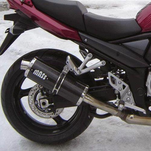 GSF1250 バンディット 06-11 オーバルカーボン スリップオンマフラー