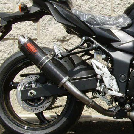 GSR750 GP1 カーボン スリップオンマフラー MASS Exhaust : モトパーツ