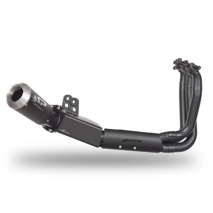 トライデント660 Trident660 フルエキゾースト マフラー Eマーク付き
