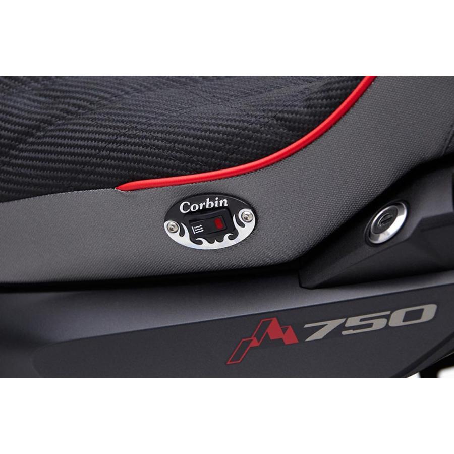 XL750 トランザルプ キャニオン デュアルスポーツサドル(ヒート機能付) Corbinの画像