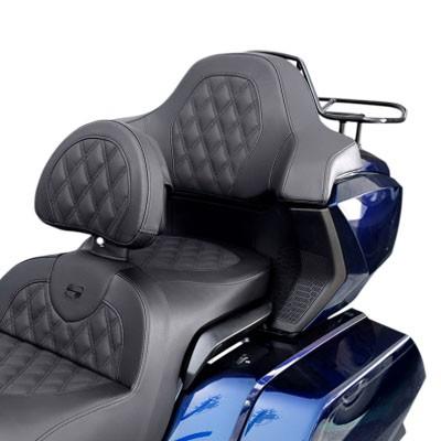 ゴールドウイングツアー Gold Wing Tour GL1800 18- ロードソファーLS パセンジャーバックレスト・トランクパッド SADDLEMEN
