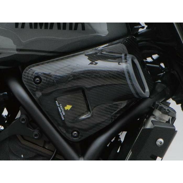 xsr700 HooBue カーボン　エアインテークカバー　タイラント　カウル ヤマハ XSR700 タイラント カーボン フロントフレーム/エア