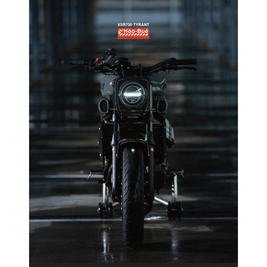 xsr700 HooBue カーボン　エアインテークカバー　タイラント　カウル ヤマハ XSR700 タイラント カーボン フロントフレーム/エア