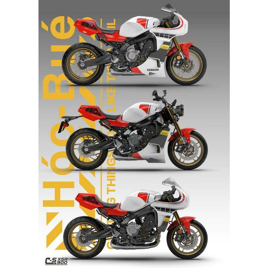 XSR900 MT-09 C-S ベリーパン アンダーカウル BLUE HooBue