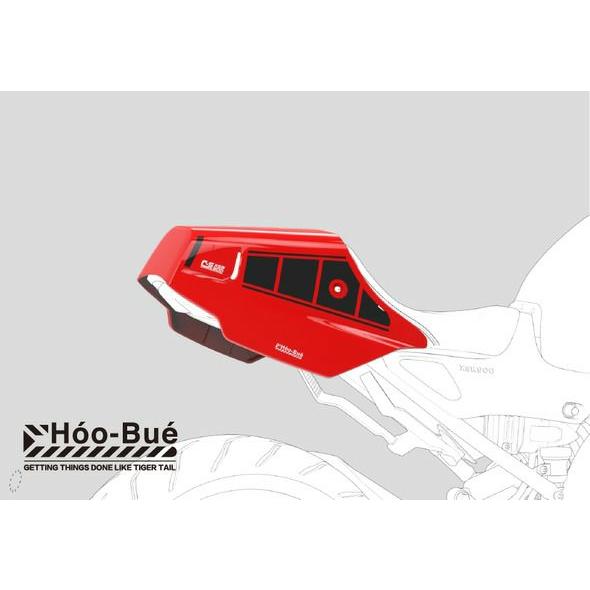 ヤマハ XSR900 C-S シングルシートカウル レッド HooBue