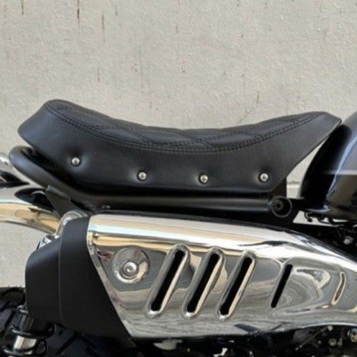 モンキー125 スリムシェイプ シート ダイアモンドステッチ Diabolus