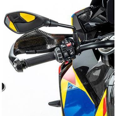 S1000XR 15-22 カーボン ハンドプロテクター 左側 BMW イルムバーガーの画像