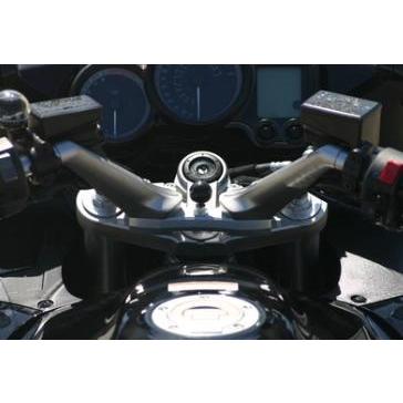 ヘリバー HeliBars ハンドルバーライザー ブラック FJR1300 06-
