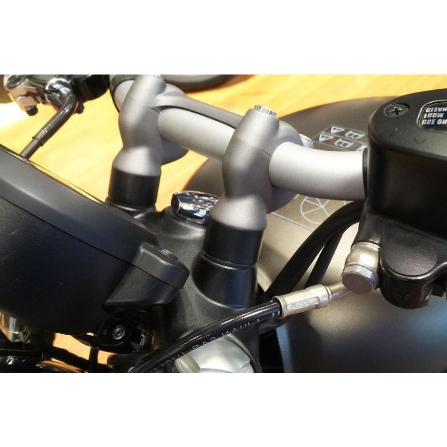 KIJIMA キジマ 20mm ハンドルライザー トライアンフ T100/T120 