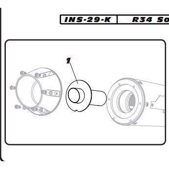 ヨシムラUSA R-34 マフラー インナー サイレンサー 消音 ホンダ レブル