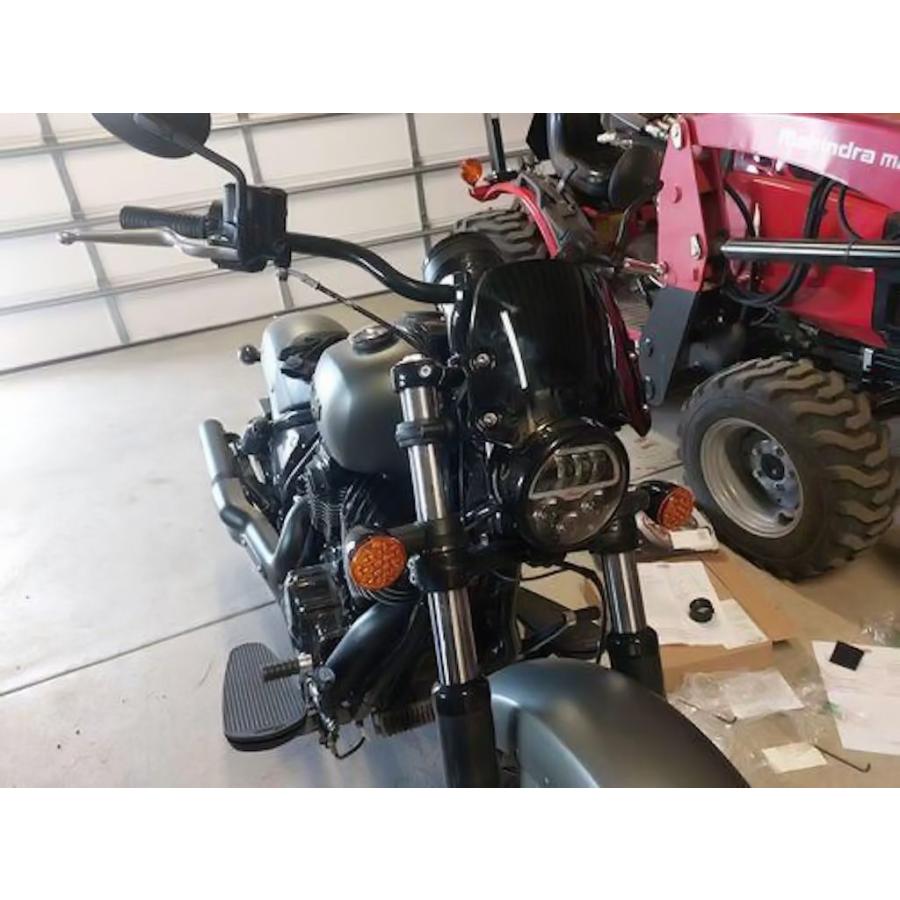 インディアン スカウト スクリーン ピラニアS3 ブラック Dart