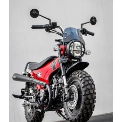 Dax 125 フロントフェンダー DX022 ブラック K-SPEED : モトパーツ