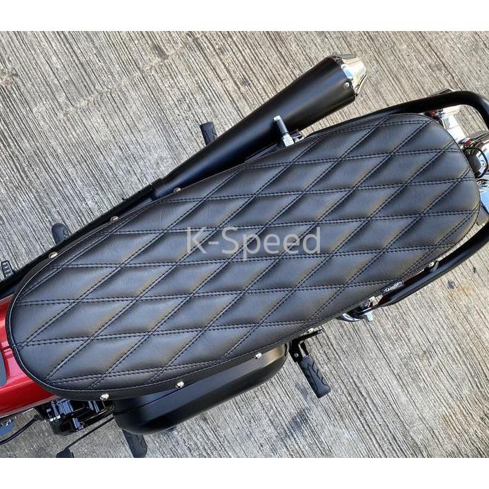 Dax 125 2.5cmローダウン シートダイヤモンドパターン DX023 K-SPEED