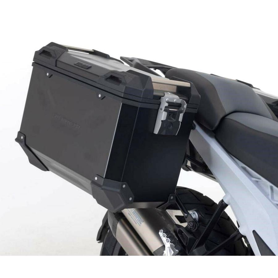BMW R1300GS TRAX ADV アルミサイドケースセット ブラック Lサイズ SW