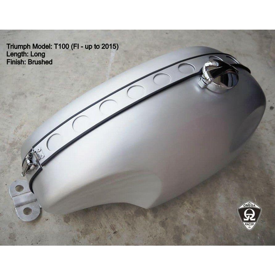 空冷ボンネビル T100 スクランブラー スラクストン アルミタンク