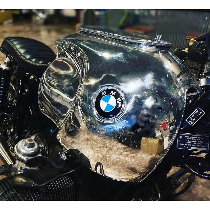R75/R80/R90/R100 アルミタンク Heinrich ポリッシュ オメガレーサー