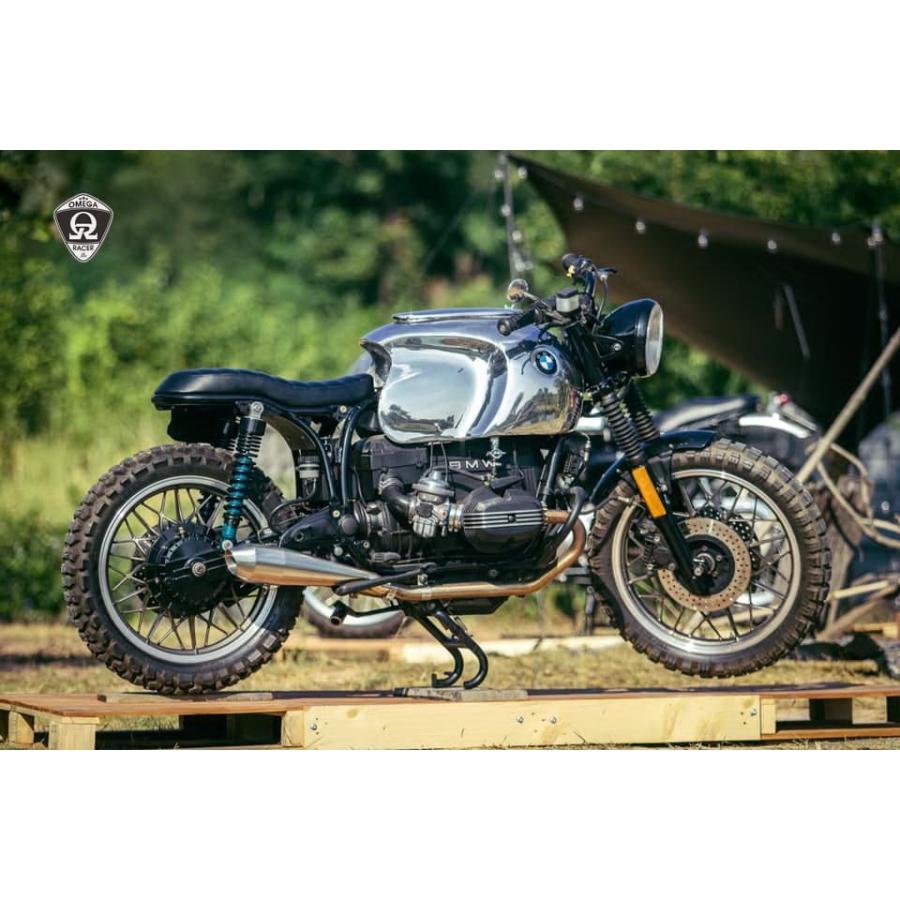 R75/R80/R90/R100 アルミタンク Heinrich ポリッシュ オメガレーサー