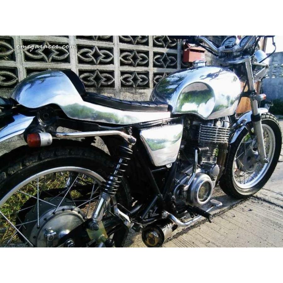 SR アルミシートカウル タイプ1 Aluminum Seat Cowl Type 1 Omega 
