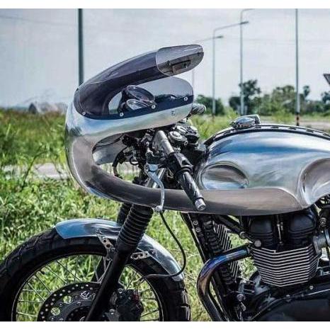 インターセプター/コンチネンタル GT 650 ビッグ アルミフロントカウル