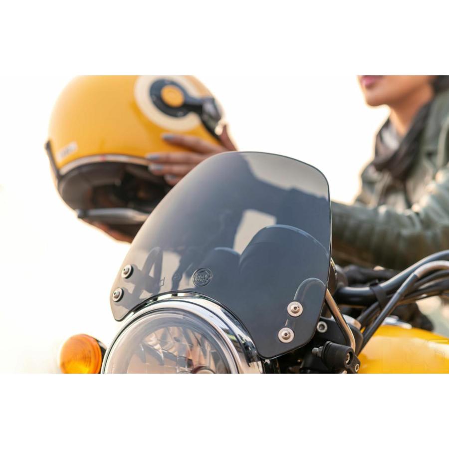 純正】ロイヤルエンフィールド メテオ350 フライスクリーン スモーク