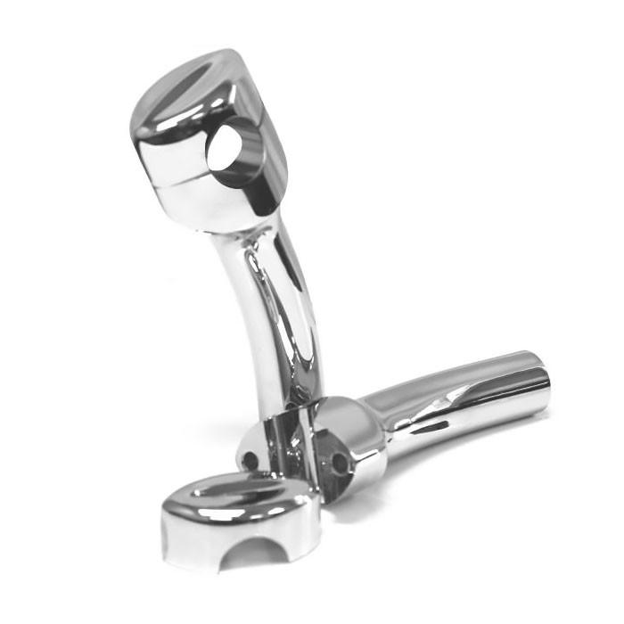 LA ChoppersMOHAWK HEFTYライザー 32mmハンドルバー用 5.5\"+1/2\"プルバック