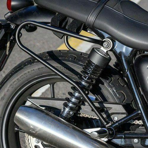 【新品未使用】ロイヤルエンフィールド　メテオ350 サイドバッグサポート ロイヤルエンフィールド メテオ350 サイドバッグサポート ブラック