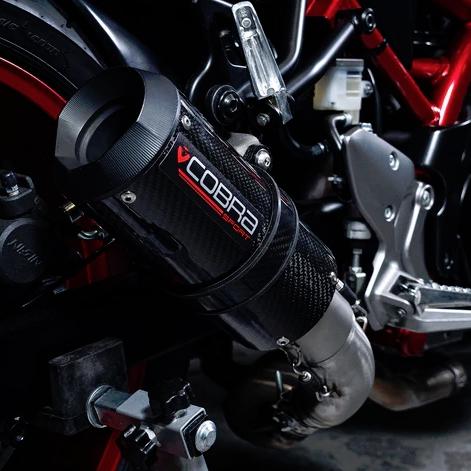 スズキ SV650 2016- スリップオンマフラー カーボン 