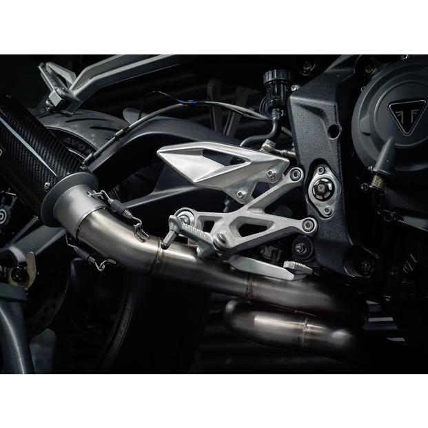トライアンフ ストリートトリプル 765S/R/RS2017〜22 スリップオン